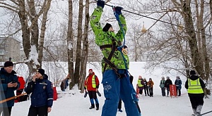 27 февраля состоялись городские соревнования по спортивному туризму, дистанция-лыжная